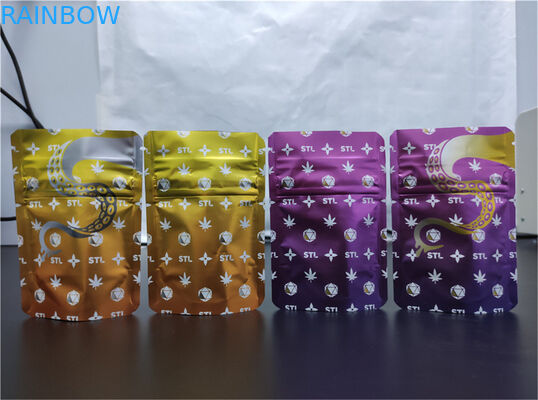 El SGS 12C 1.2C VMPET se levanta el bolso Matt brillante OPP AL For Dried Fruits de la cremallera