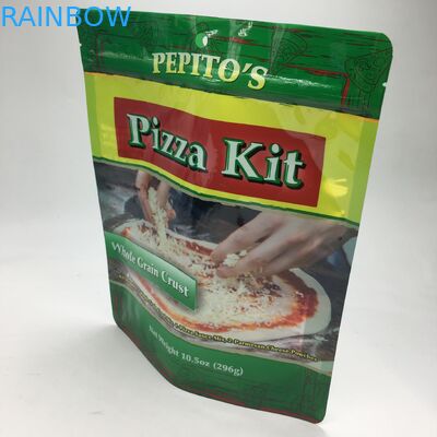 Los MOPP VMPET 296g se levantan el equipo Ziplock 10.5oz de la pizza de la corteza del grano de la bolsa