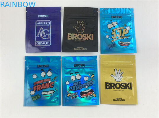 1/6 incienso herbario de los bolsos que empaqueta la galjanoplastia de aluminio a prueba de humedad 12C VMPET