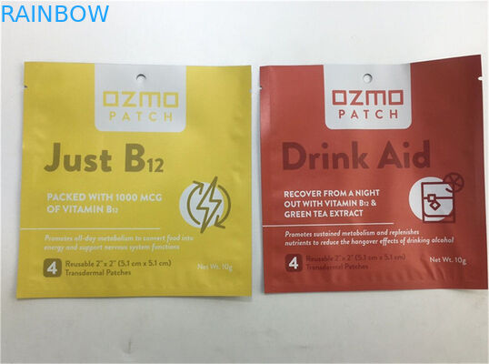 El SGS plástico Mylar del bolso del embalaje del bocado mate de OPP 12C PE laminó la bolsa de plástico