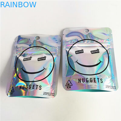 incienso herbario de 3.5g Cbd que empaqueta el bolso de la cremallera de Matte Glossy 12C VMPET Cbd