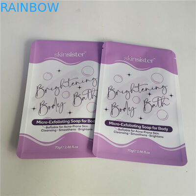 Bolso cosmético laminado que se puede volver a sellar de la cremallera del SGS MPET del bolso del bocado del AL 0.7C 12C