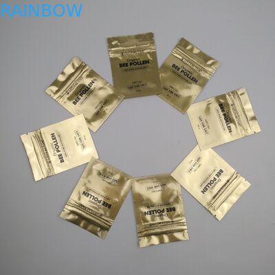 Bolsas plásticas del fotograbado 100mic CMYK que empaquetan la bolsa plana de la cremallera del SGS VMPET