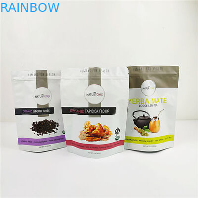 El fotograbado 120mic laminó el soporte encima del bolso del envase de plástico de los bolsos VMPET MOPP del holograma