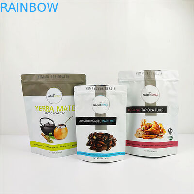 Impresión del fotograbado del SGS CMYK de la bolsa plástica del papel de aluminio de la categoría alimenticia 120mic