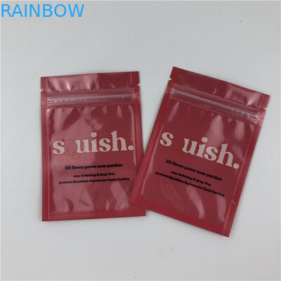 bolso 0.7c Al With Clear Front Window de la cremallera de Mylar del fotograbado de 120mic MOPP