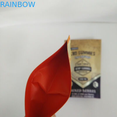 bolsa de empaquetado de Gummies de los caramelos de la bolsa de 150mg THC CBD Sugar Doypack Candies Gummies Packaging