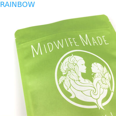 La categoría alimenticia impresa de encargo se levanta la ventana clara de Chips Paper Packaging Bags With de las galletas plásticas de la hoja del sello de la cerradura de la cremallera