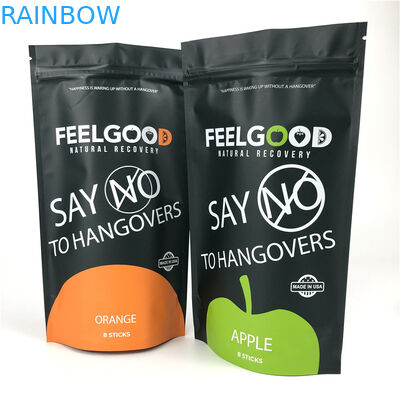 Soporte al por mayor que se puede volver a sellar de la aduana encima de la bolsa Chips Spice Snack Nuts Zipper que embala las bolsas de plástico de Mylar