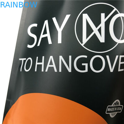 Soporte al por mayor que se puede volver a sellar de la aduana encima de la bolsa Chips Spice Snack Nuts Zipper que embala las bolsas de plástico de Mylar