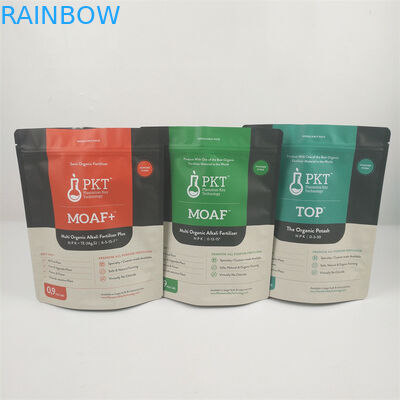 Bolsas plásticas de VMPET Doypack que empaquetan la prueba Pantone CMYK del olor 120 micrones