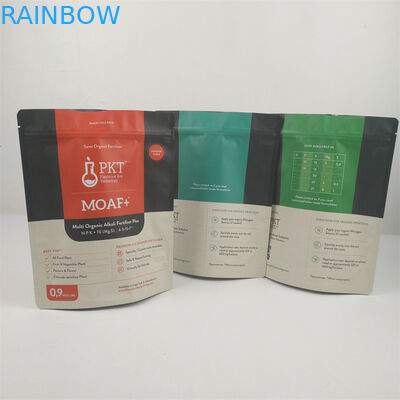 CPE reciclable MOPP del PVC de la cremallera de CMYK Pantone de la bolsa de la prueba que se puede volver a sellar del olor