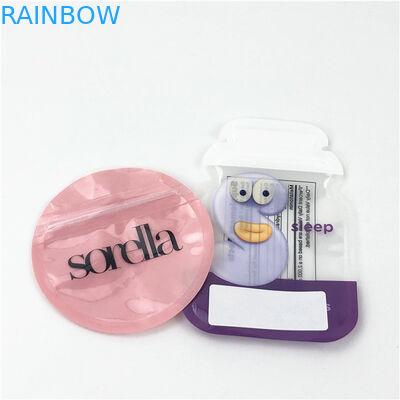 CMYK cortó los bolsos MOPP 100mic de la lámina de mylar con tintas brillantes para el caramelo de Gummies comestible