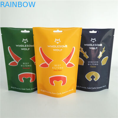 Bolsas de plástico de Mylar del fotograbado de VMPET 110 micrones de sellado caliente CMYK