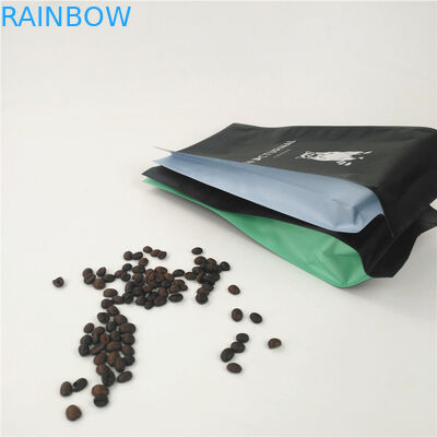 PA 1.5c del MOPP PE del café de las nueces del bocado de las bolsas del papel de aluminio de CMYK OPP