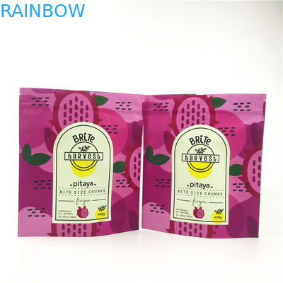 El plástico de VMPET CMYK se levanta la bolsa MOPP con los microprocesadores gomosos de la fruta jugosa Ziplock