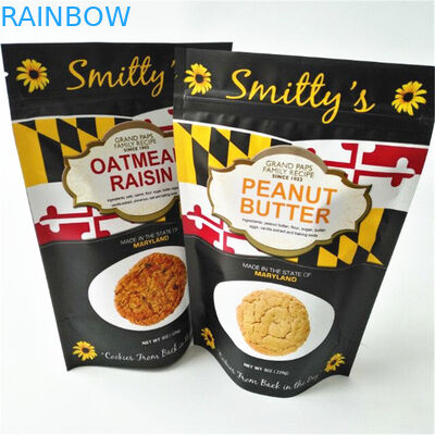 De la serpiente de Doypack de la comida del levantar bolso plástico de la cremallera de las bolsas 12C CMYK MOPP