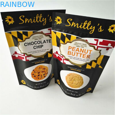 De la serpiente de Doypack de la comida del levantar bolso plástico de la cremallera de las bolsas 12C CMYK MOPP