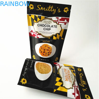 De la serpiente de Doypack de la comida del levantar bolso plástico de la cremallera de las bolsas 12C CMYK MOPP