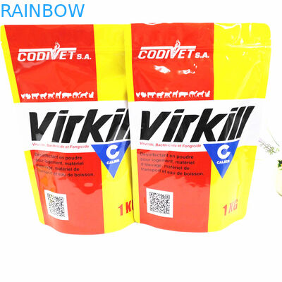 Las palomitas plásticas de las bolsas de la prueba del olor de CMYK MOPP se levantan 110mic