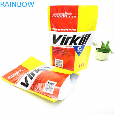 Las palomitas plásticas de las bolsas de la prueba del olor de CMYK MOPP se levantan 110mic