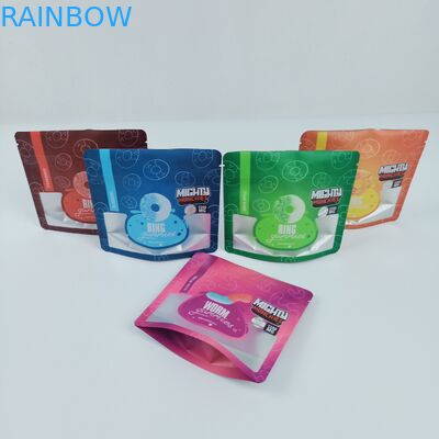 el bolso de la cremallera del soporte del fotograbado 10C para arriba cortó 3.5g con tintas 7g escarda el cáñamo MOPP 120mic