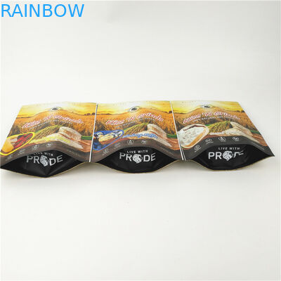 El Ziplock que se puede volver a sellar de Mylar del color de CMYK empaqueta 200mic se coloca encima de bolsa de la cremallera