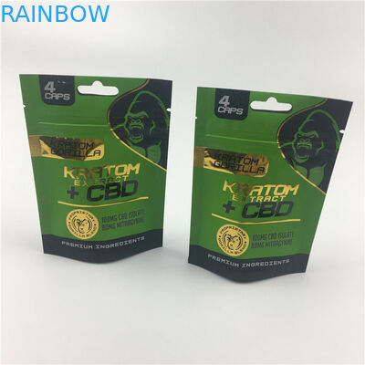 La cremallera a prueba de niños de la forma irregular empaqueta MOPP VMPET PE 50mic - 200mic