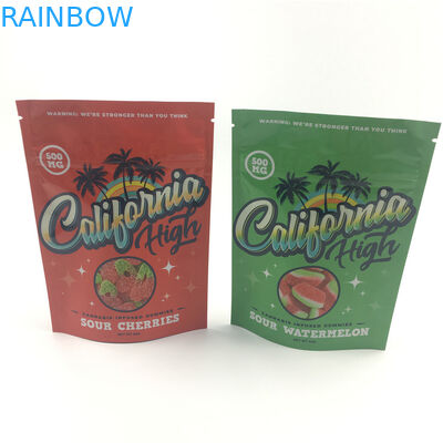 La cremallera a prueba de niños de la forma irregular empaqueta MOPP VMPET PE 50mic - 200mic