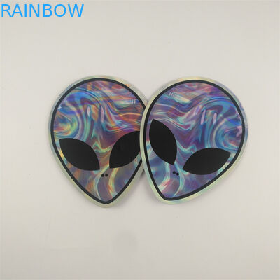 Gummies Jolly Cannabis Zipper Pouch Bags cortó la forma con tintas 7g