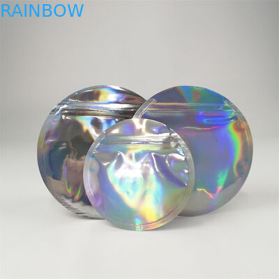 Modificado para requisitos particulares la impresión de la ronda comestible formó las bolsas plásticas que empaquetaban 3.5g 7g