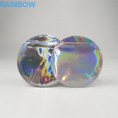 Modificado para requisitos particulares la impresión de la ronda comestible formó las bolsas plásticas que empaquetaban 3.5g 7g