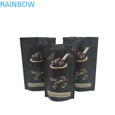 Las bolsas plásticas del cáñamo que empaquetan la comida se levantan el bolso de la cremallera