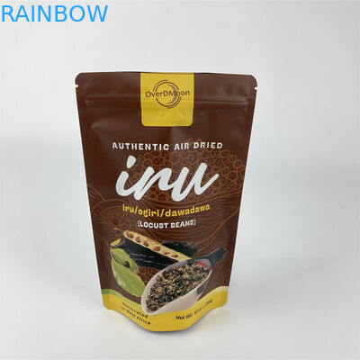 Soporte de empaquetado plástico de THC Pouchesd encima de bolsos Ziplock del embalaje de Doypack