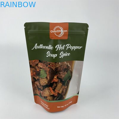 Soporte de empaquetado plástico de THC Pouchesd encima de bolsos Ziplock del embalaje de Doypack