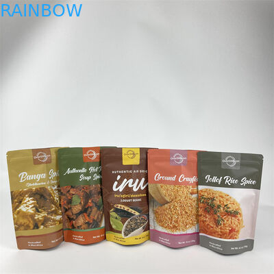 Soporte de empaquetado plástico de THC Pouchesd encima de bolsos Ziplock del embalaje de Doypack