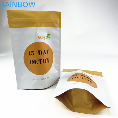 100g Digitaces que imprimen el soporte encima del papel de aluminio del bolso del acondicionamiento de los alimentos de los frutos secos de la bolsa Doypack