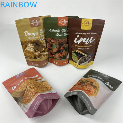 Levántese el paquete caliente de empaquetado de la cremallera del sello de la bolsa del tabaco de Doypack con el logotipo