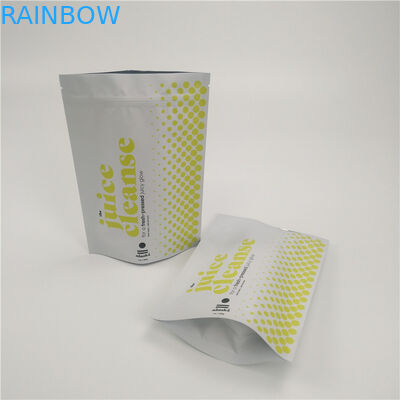 Levántese el paquete caliente de empaquetado de la cremallera del sello de la bolsa del tabaco de Doypack con el logotipo