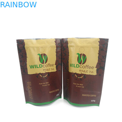 Levántese el paquete caliente de empaquetado de la cremallera del sello de la bolsa del tabaco de Doypack con el logotipo