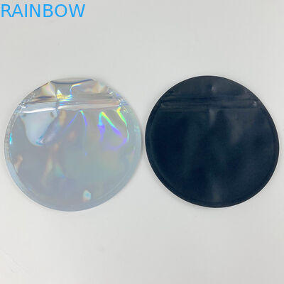 Los bolsos olográficos que se puede volver a sellar del papel de aluminio de Mylar cortaron 3.5G con tintas formado de encargo