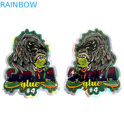 La cerradura impresa de encargo Mylar de la cremallera empaqueta la cremallera del bocado de Gummies del sellado caliente empaqueta el papel de aluminio