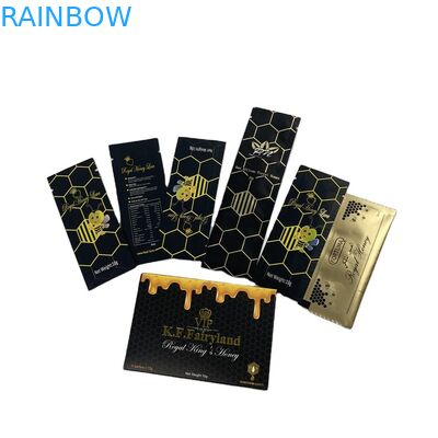 Abeja Jelly Herbal Honey Plastic Pouches que empaqueta el 100% natural