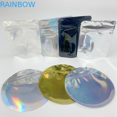 La forma de encargo de 4 de x 6 Mylar se levanta la bolsa con la cremallera a prueba de niños