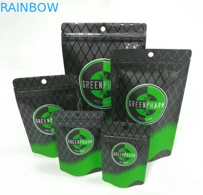 El bocado plástico del café del té que embalaba la bolsa de encargo de los bolsos Ziplock que se puede volver a sellar laminó Runtz