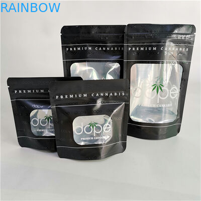 El bocado plástico del café del té que embalaba la bolsa de encargo de los bolsos Ziplock que se puede volver a sellar laminó Runtz