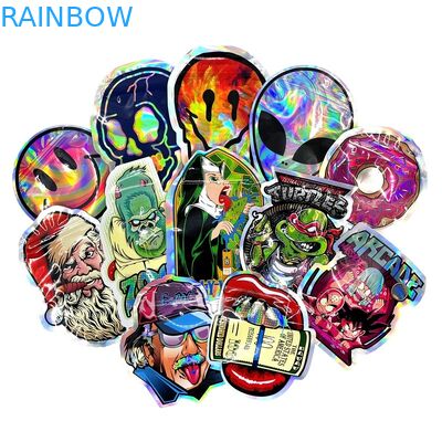 El olor plástico de encargo del bolso de la cremallera de Mylar de la forma irregular impermeabiliza 3.5g 7g