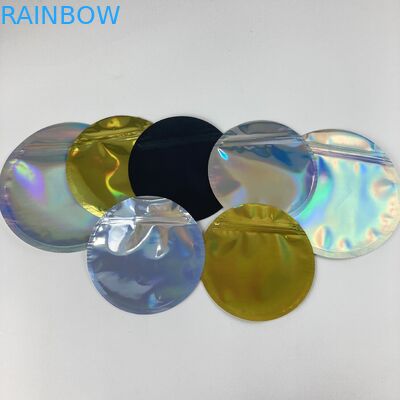 El olor plástico de encargo del bolso de la cremallera de Mylar de la forma irregular impermeabiliza 3.5g 7g