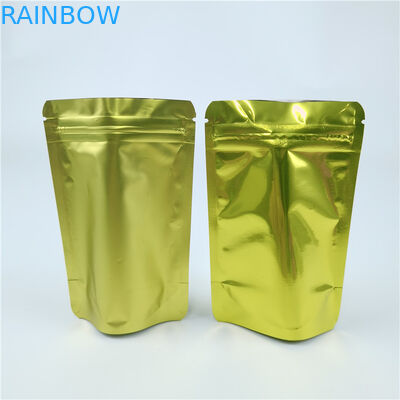 Bolsos de café de empaquetado modificados para requisitos particulares plásticos del levantar de la bolsa brillante brillante