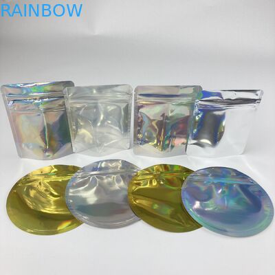 El soporte de empaquetado de los snacks del té del papel de aluminio para arriba empaqueta el arreglo para requisitos particulares de la cremallera